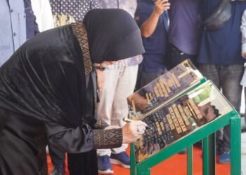 Illiza Resmikan Dua Pos Pengawasan Syariat di Kawasan Wisata