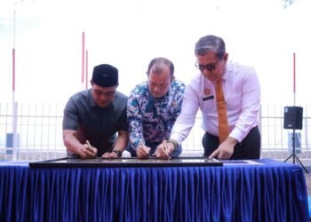 Bupati Aceh Besar Resmikan HF Radar Array