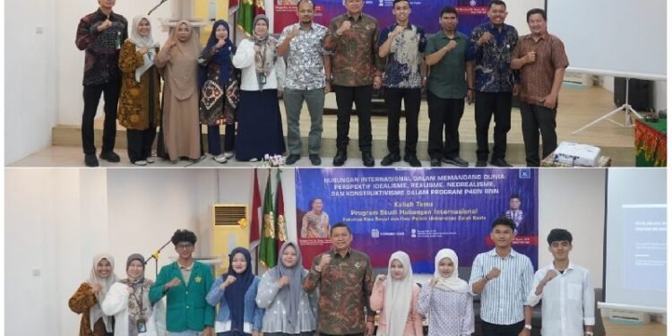 BNNP Aceh Bedah Isu Narkotika Lewat Perspektif Hubungan Internasional di USK