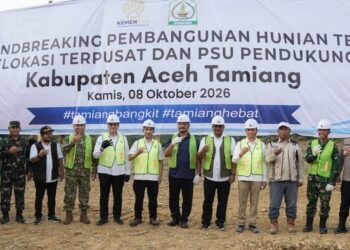 Teknologi RISHA Kebut Proses Pembangunan 178 Huntap di Tamiang