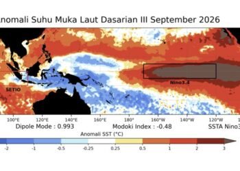 BMKG: Aceh dan Sumut Siaga Banjir dan Longsor