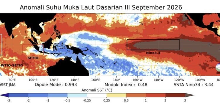 BMKG: Aceh dan Sumut Siaga Banjir dan Longsor