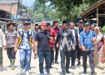 Bupati Al-Farlaky Timbun 1.200 Meter Jalan Lhok Dalam–Panton Rayeok M