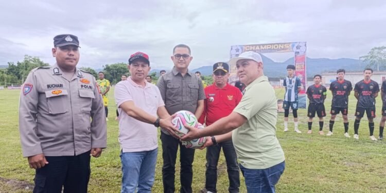 Bupati Aceh Jaya Buka Open Turnamen HUT ke-2 Perseka