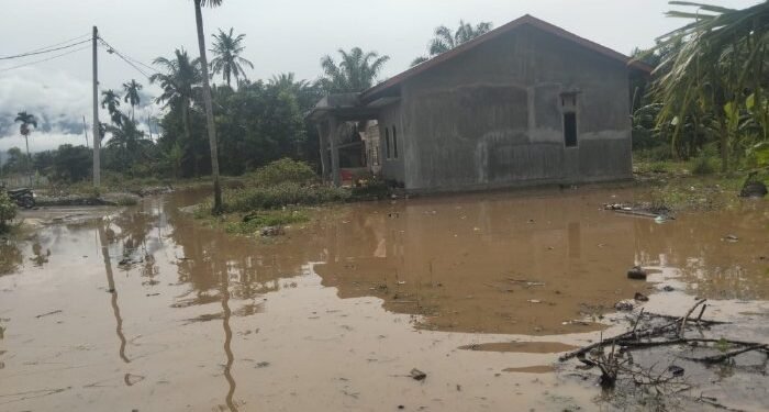 Banjir Genangi Tiga Desa di Lawe Alas Aceh Tenggara